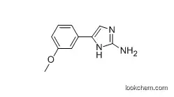 Molecular Structure of 933722-31-7 (5-(3-METHOXYPHENYL)-1H-IMIDAZOL-2-AMINE)